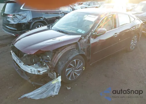 2019 Honda Insight Touring from USA, damaged, VIN 19XZE4F91KE001965
